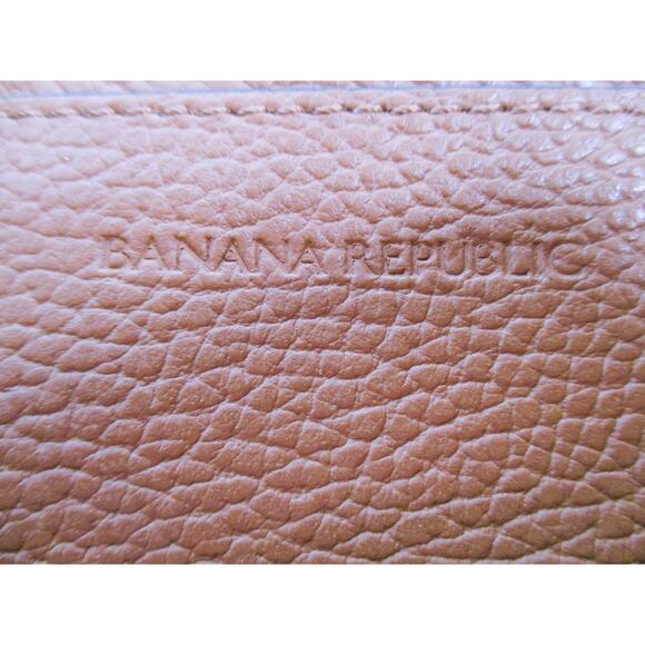 BANANA REPUBLIC Tan Soft Unlined Leather Tote Shoulder Crossbody Bag - Picture 9 of 10